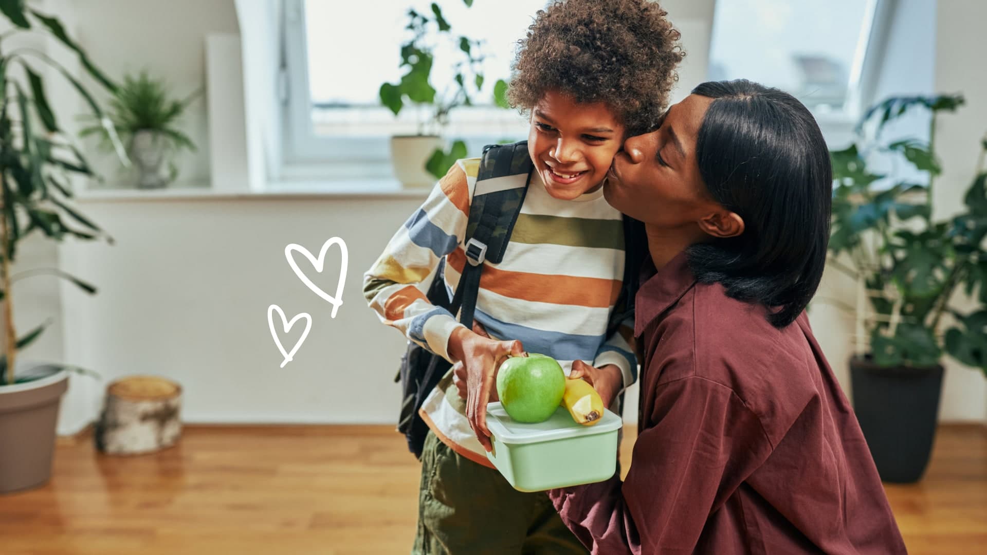 Back To School Shopping Parent and Child
