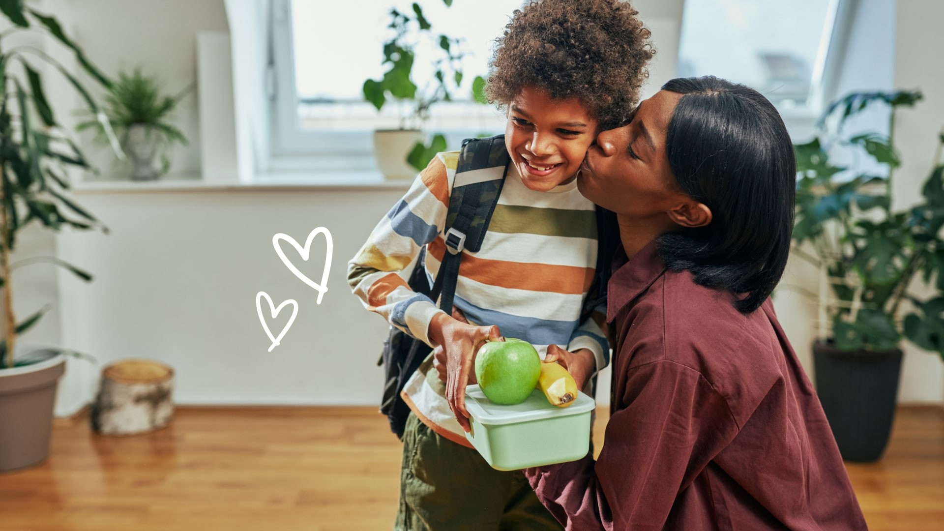 Back To School Shopping Parent and Child